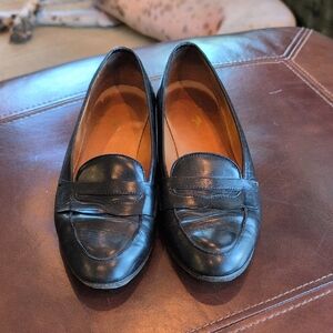 Ralph Lauren Black Leather Loafers 7